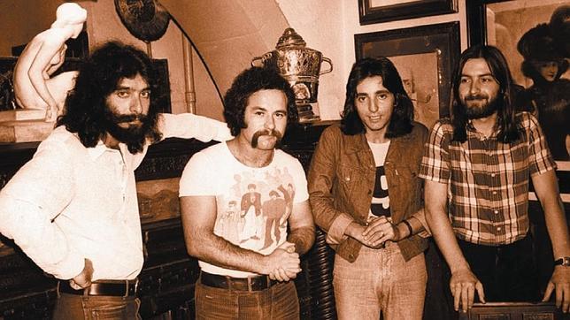 Una imagen de archivo de Cánovas, Rodrigo, Adolfo y Guzmán