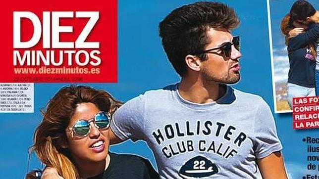 La pareja protagoniza la portada de la revista «Diez Minutos»