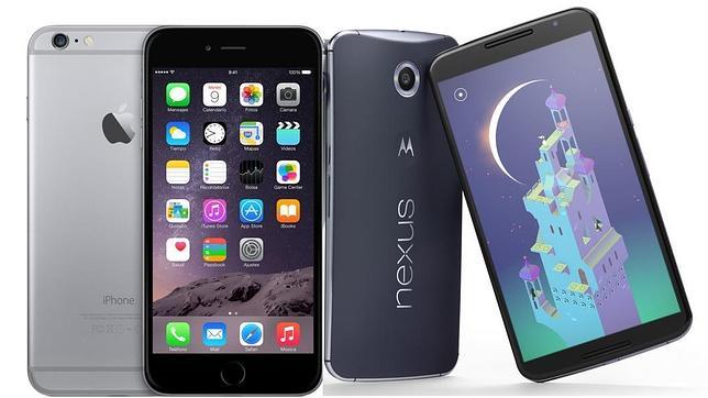 Guerra De Gigantes El Nexus 6 Frente Al Iphone 6 Plus