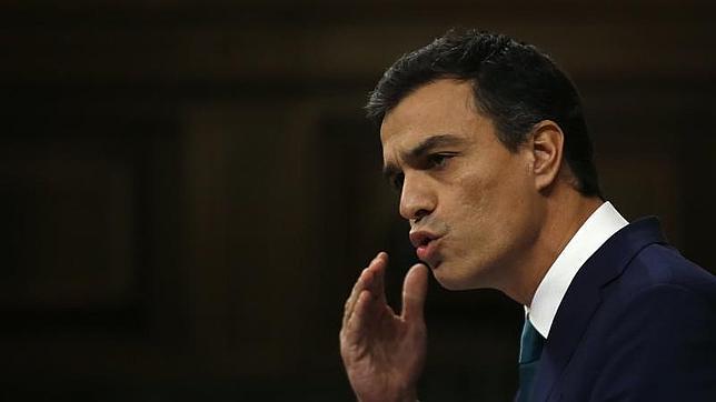 El líder del PSOE, en el Congreso