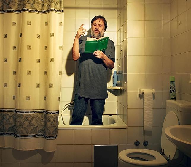 El filósofo esloveno Slavoj Žižek