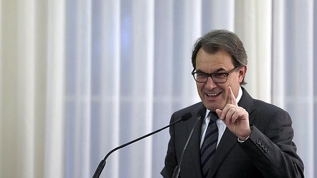 El presidente de la Generalitat, Artur Mas