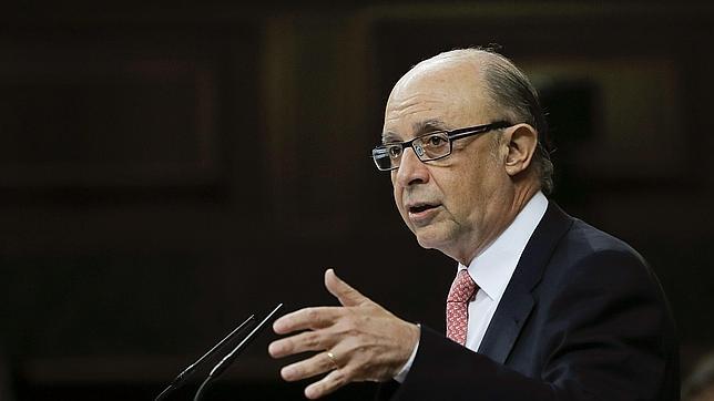 El ministro de Hacienda, Cristóbal Montoro