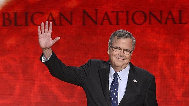 Jeb Bush, en un acto del partido republicano en agosto de 2012