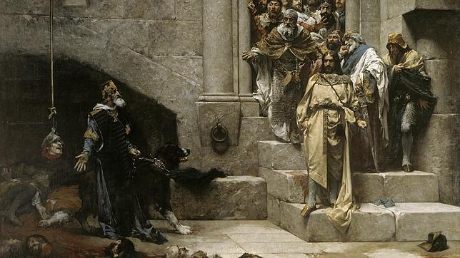 La leyenda del Rey Monje, de Casado del Alisal