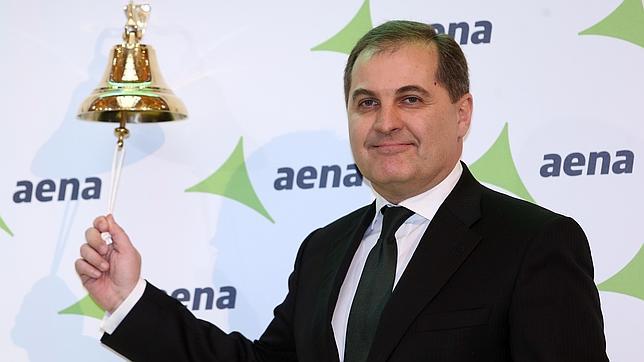 El presidente de Aena, José Manuel Vargas, ayer en el estreno