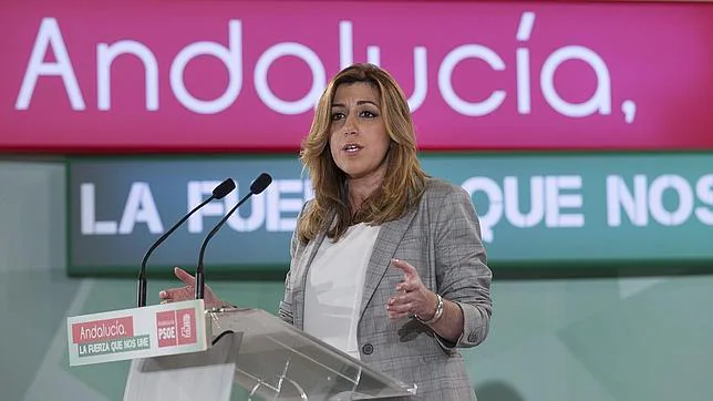 Susana Díaz: «No quiero estar en ningún sitio que no sea en mi tierra»