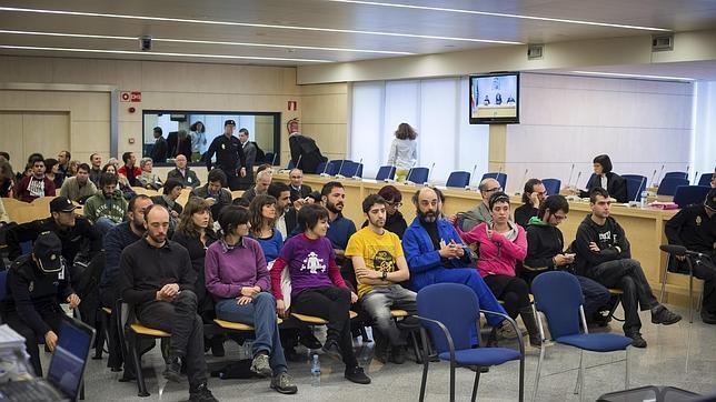 Juicio por el asedio al Parlament catalán. Archivo