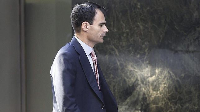 El juez Ruz saliendo del edificio de la Audiencia Nacional
