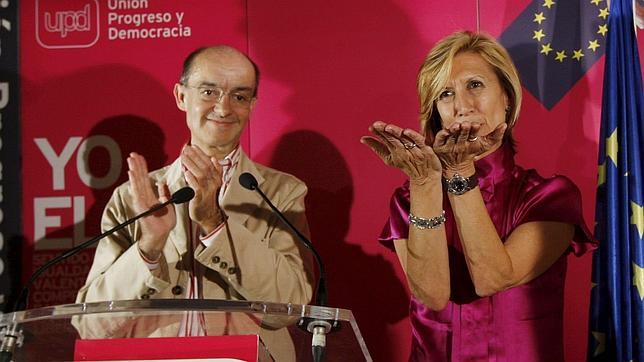 Fernando Maura y Rosa Díez, en una imagen de archivo