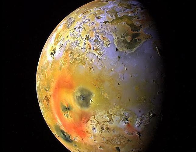 La luna joviana Io, en la que ahora se ha «descubierto» un nuevo lago de lava