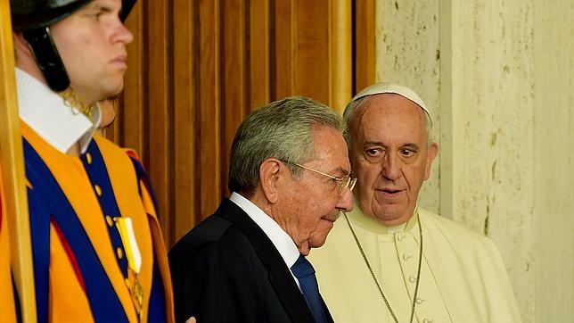 El Papa recibe a Castro