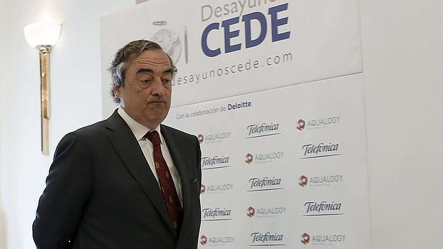 El presidente de la CEOE, Juan Rosell