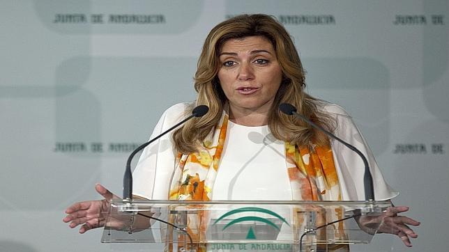 La presidenta andaluza en funciones, Susana Díaz