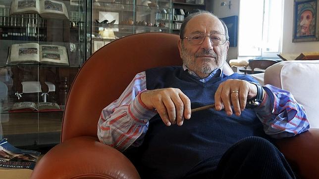El escritor y filósofo italiano Umberto Eco
