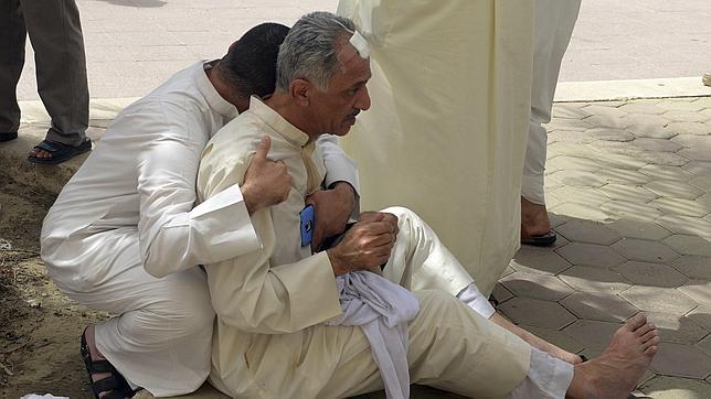 Algunas víctimas del atentado de Kuwait
