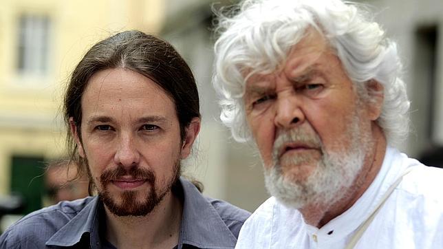 Iglesias y Xosé Manuel Beiras en un reciente encuentro en La Coruña