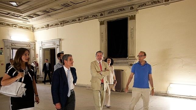 El ministro de Cultura en el Salón de Reinos