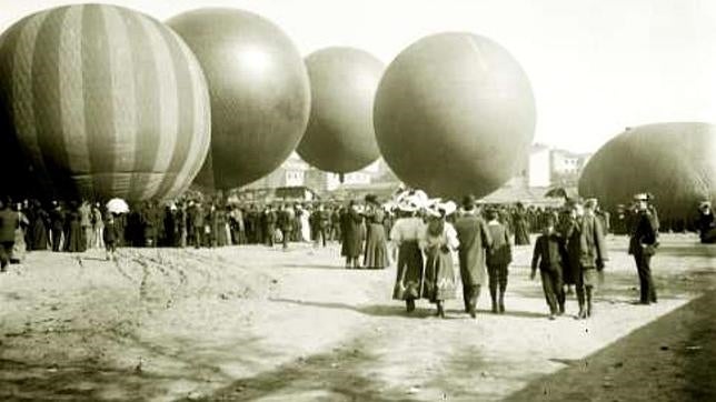 El Parque de Aerostación de Guadalajara fletó varios globos para poder ver el eclipse desde el cielo