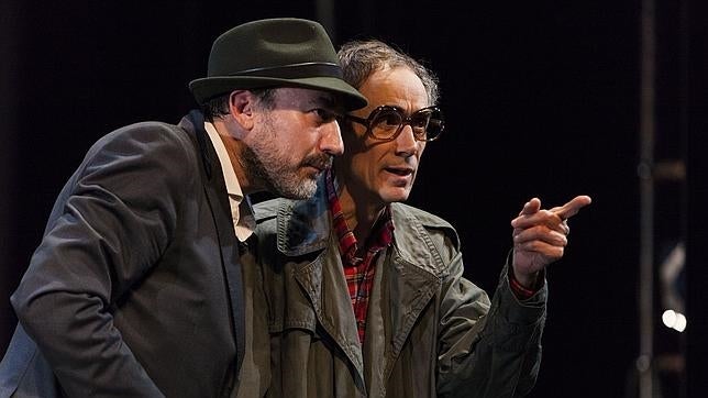 Daniel Albaladejo y César Sarachu, en una escena de «Reikiavik»