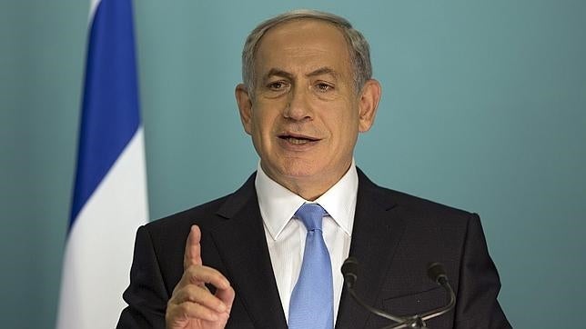 El primer ministro israelí, durante una rueda de prensa el pasado día 20 en Jerusalén