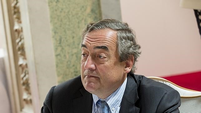 El presidente de la CEOE, Juan Rosell, en el Foro ABC