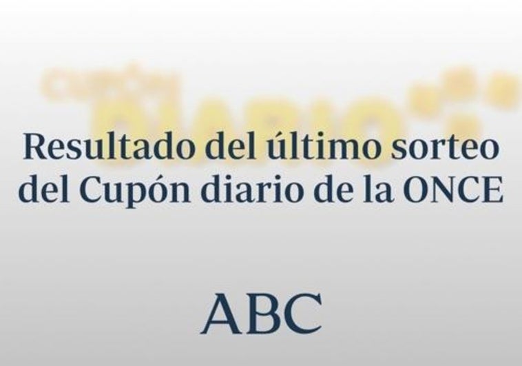 Comprobar resultados del sorteo del cupón diario de la ONCE de hoy martes, 20 de mayo de 2025