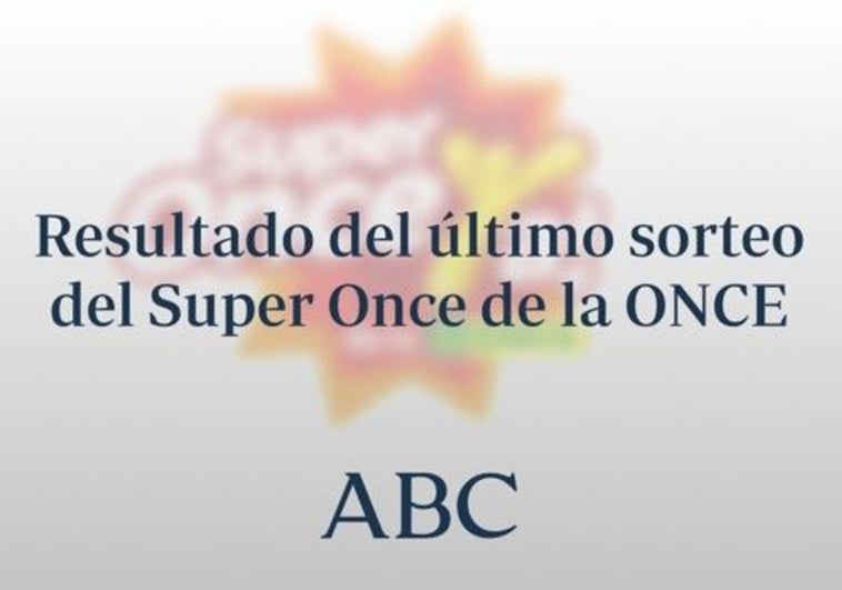Super Once: comprobar resultados de hoy sábado, 31 de mayo de 2025