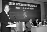 Arenas, Posada y Montoro en la última reunión de la intermunicipal del PP. Archivo