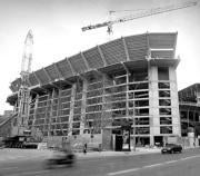 Las obras en el Gol Norte de Mestalla finalizarán la próxima semana. Mikel Ponce