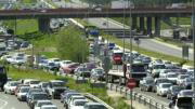 La carretera de Valencia registró las mayores retenciones en el primer día de la operación salida. Julián de Domingo