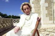 Mercedes Salisachs, ayer en la terraza del Palacio de la Magdalena en SantanderJuan Manuel Serrano Arce