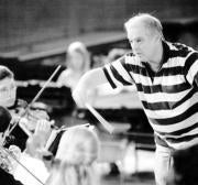 Daniel Barenboim, en un ensayo con el Divan en Pilas (Sevilla)Anna Elias