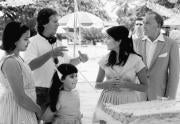 Luis Llosa dirige a Stephanie Leonidas y a Paul Freeman en una escena