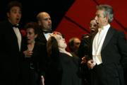 DANIEL G. LÓPEZ Carlos Chausson y otros solistas, durante un momento de los ensayos