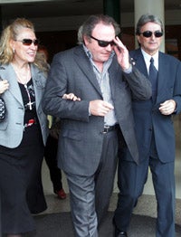Juan de la Rosa, junto a Gloria y Amador Mohedano