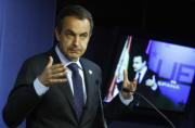 El jefe del Gobierno, en la rueda de prensa de ayer en Bruselas al finalizar la cumbre. REUTERS