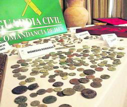 MANUEL MIRÓ Las monedas son una de las piezas más expoliadas