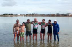 chapuzon, navideño, lagunas, villafranca