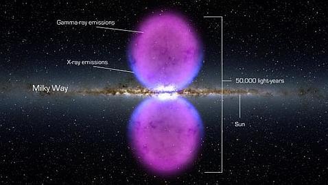 Hallan una gigantesca estructura desconocida en nuestra galaxia