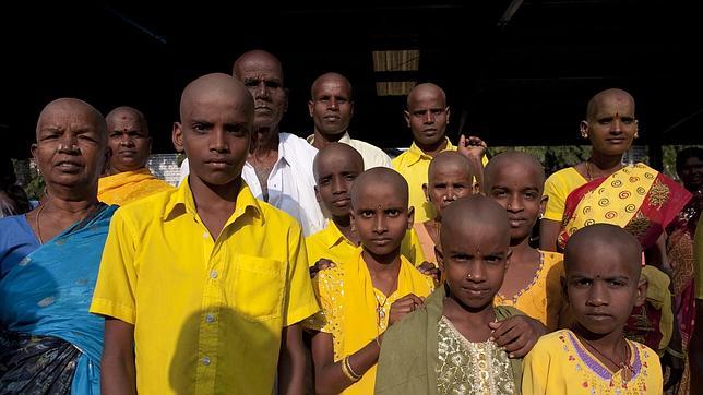 Sacrifice des cheveux indiens Business