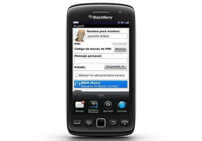 El servicio de música de BlackBerry Messenger llega a España