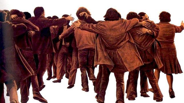 El Reina Sofía, dispuesto a ceder temporalmente «El Abrazo», de Genovés, al Congreso
