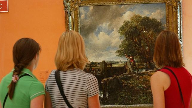 Carmen Thyssen subastará en julio una de las joyas de su colección: «La esclusa», de Constable