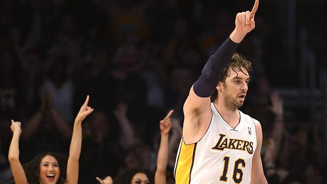 Gasol alcanza los 15.000 puntos en la NBA