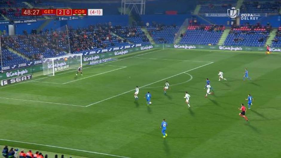 Copa del Rey: Resumen y goles del Getafe 5-1 Córdoba