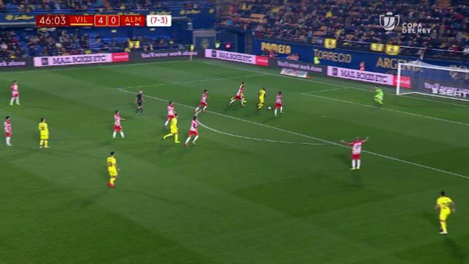 Copa del Rey: Goles y resumen del Villarreal 8-0 Almería
