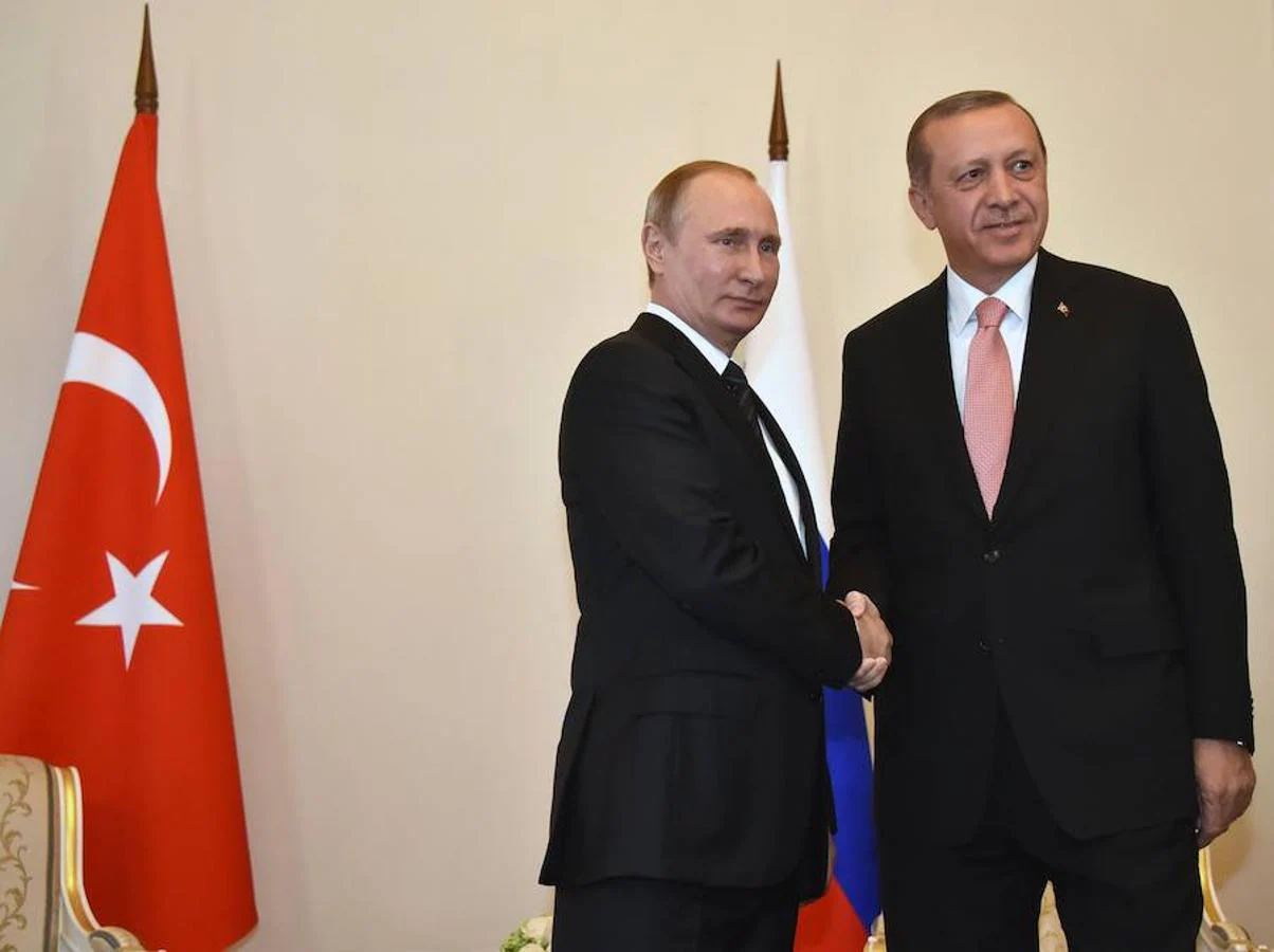 El encuentro entre Erdogan y Putin en San Petersburgo