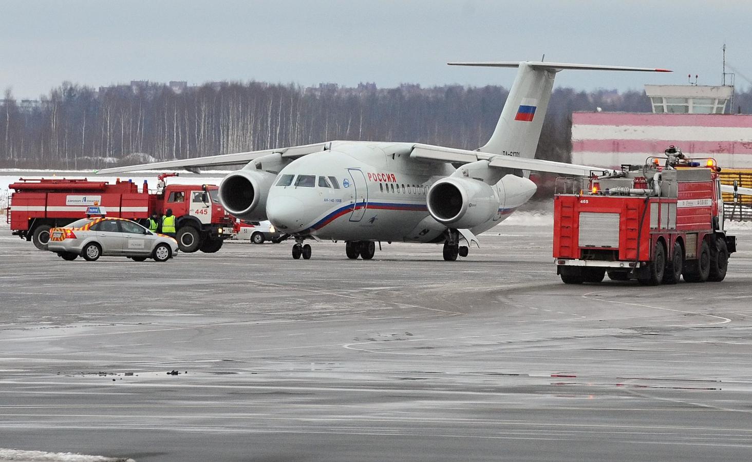 Accidente de avión en Rusia las primeras imágenes del impacto del Antonov