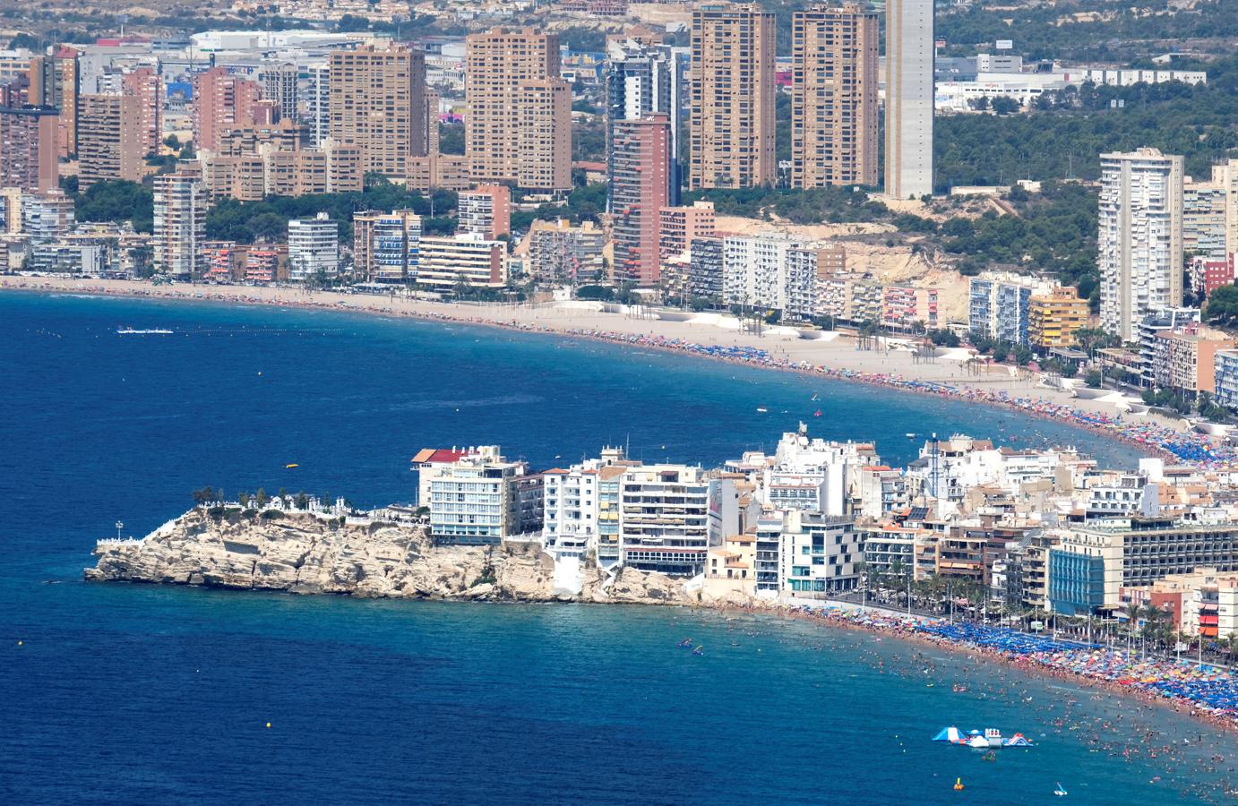El paisaje de Benidorm que asombra a quien nunca lo ha visto